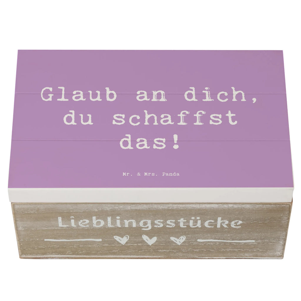 Holzkiste Spruch Schulanfang Glaube Geschenkbox, Kiste, XXL, Dekokiste, Geschenkdose, Schatulle, Truhe, Erinnerungskiste, Aufbewahrungsbox, Schatzkiste, Erinnerungsbox, Holzkiste