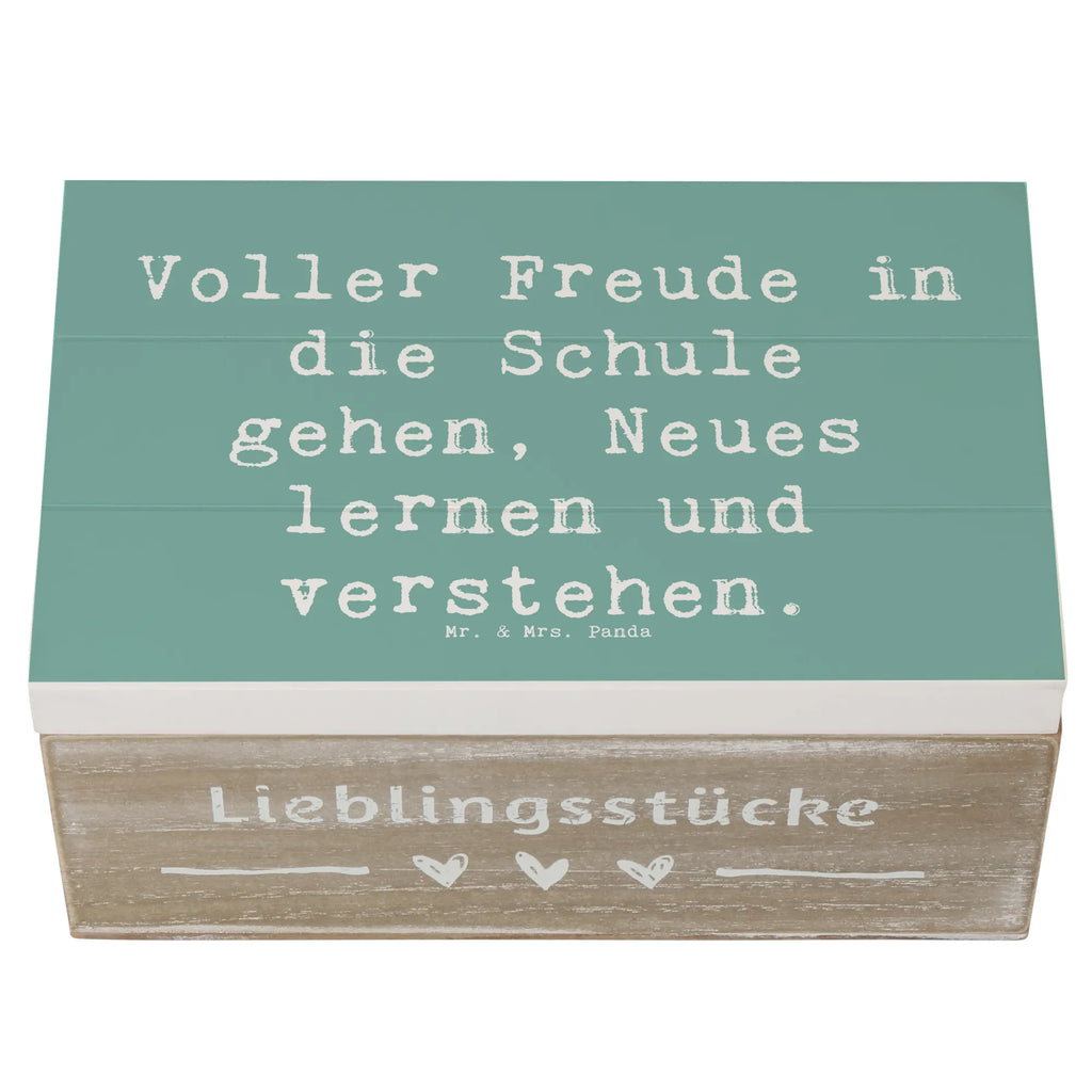 Holzkiste Spruch Schulanfang Freude Erinnerungsbox, Geschenkdose, Schatulle, Aufbewahrungsbox, Schatzkiste, Geschenkbox, XXL, Kiste, Truhe, Erinnerungskiste, Holzkiste, Dekokiste
