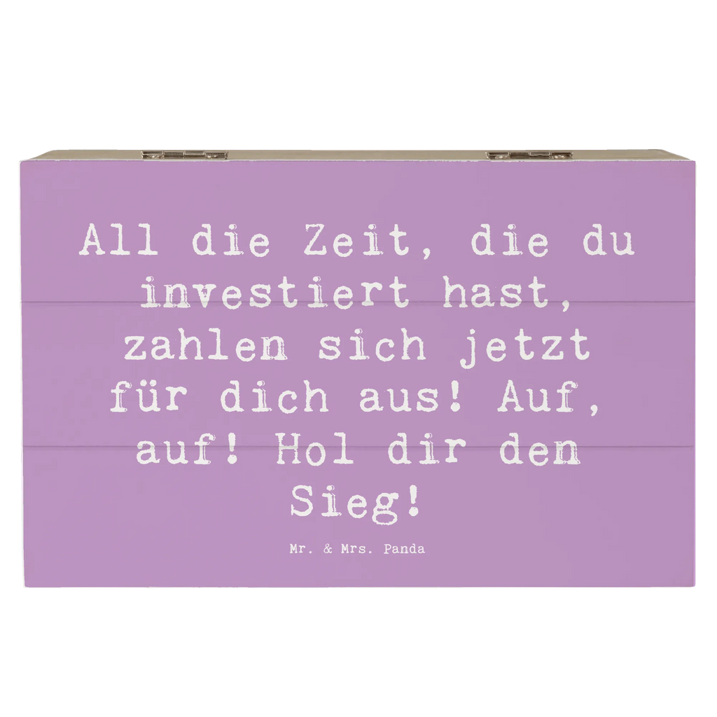 Holzkiste Spruch Sportliche Wettkämpfe Erfolg XXL, Erinnerungskiste, Erinnerungsbox, Schatzkiste, Geschenkdose, Schatulle, Dekokiste, Geschenkbox, Holzkiste, Aufbewahrungsbox, Kiste, Truhe