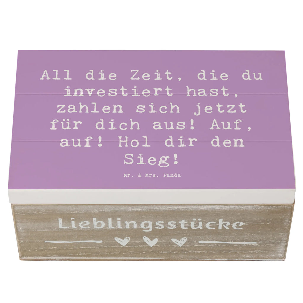 Holzkiste Spruch Sportliche Wettkämpfe Erfolg XXL, Erinnerungskiste, Erinnerungsbox, Schatzkiste, Geschenkdose, Schatulle, Dekokiste, Geschenkbox, Holzkiste, Aufbewahrungsbox, Kiste, Truhe