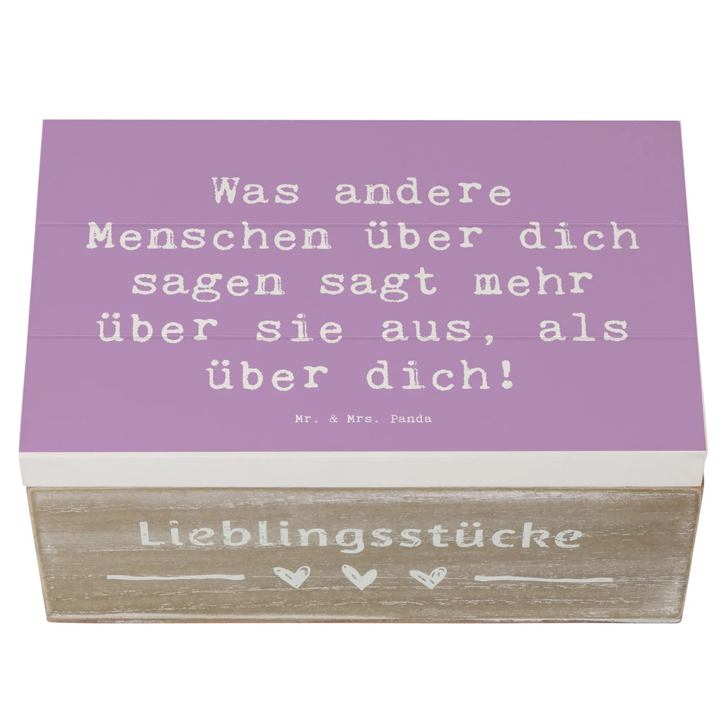 Holzkiste Spruch Mobbing bewältigen Selbstwert Aufbewahrungsbox, Dekokiste, Schatzkiste, Erinnerungsbox, Erinnerungskiste, Truhe, Holzkiste, Schatulle, Kiste, Geschenkdose, Geschenkbox, XXL