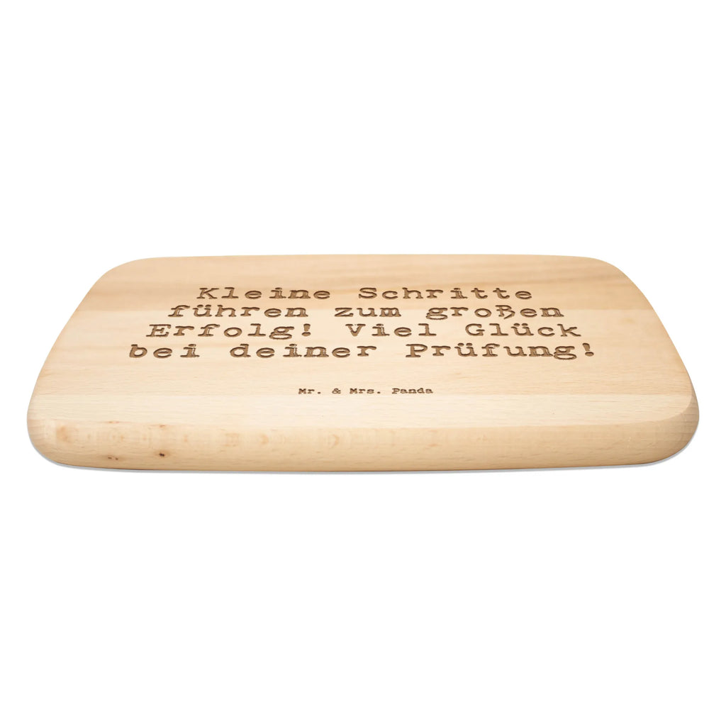 Serving board Saying Glaube an dich selbst, du kannst jede Prüfung meistern! Viel Erfolg! breakfast board, cutting board, Board