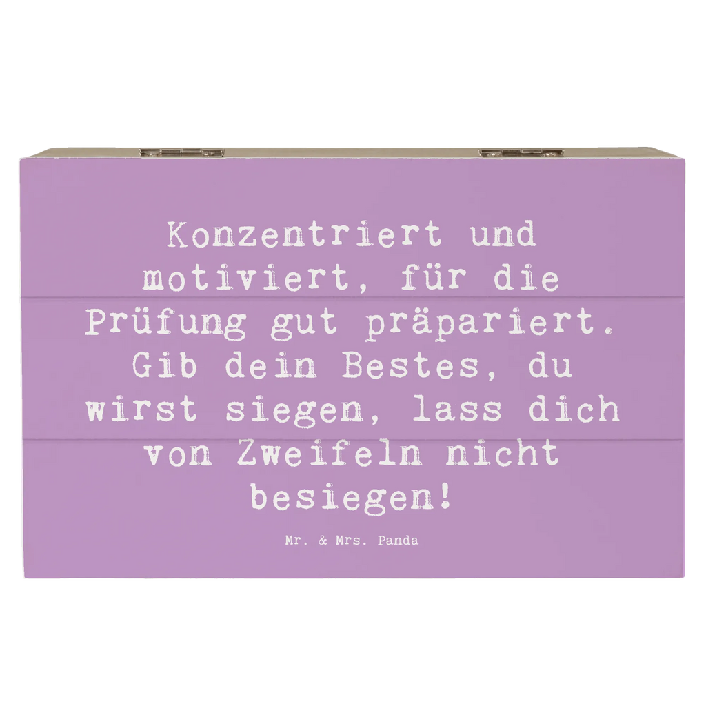 Holzkiste Spruch Prüfungen bestehen Schatzkiste, Geschenkdose, Erinnerungsbox, Kiste, Geschenkbox, Schatulle, Aufbewahrungsbox, Holzkiste, Truhe, Dekokiste, Erinnerungskiste, XXL