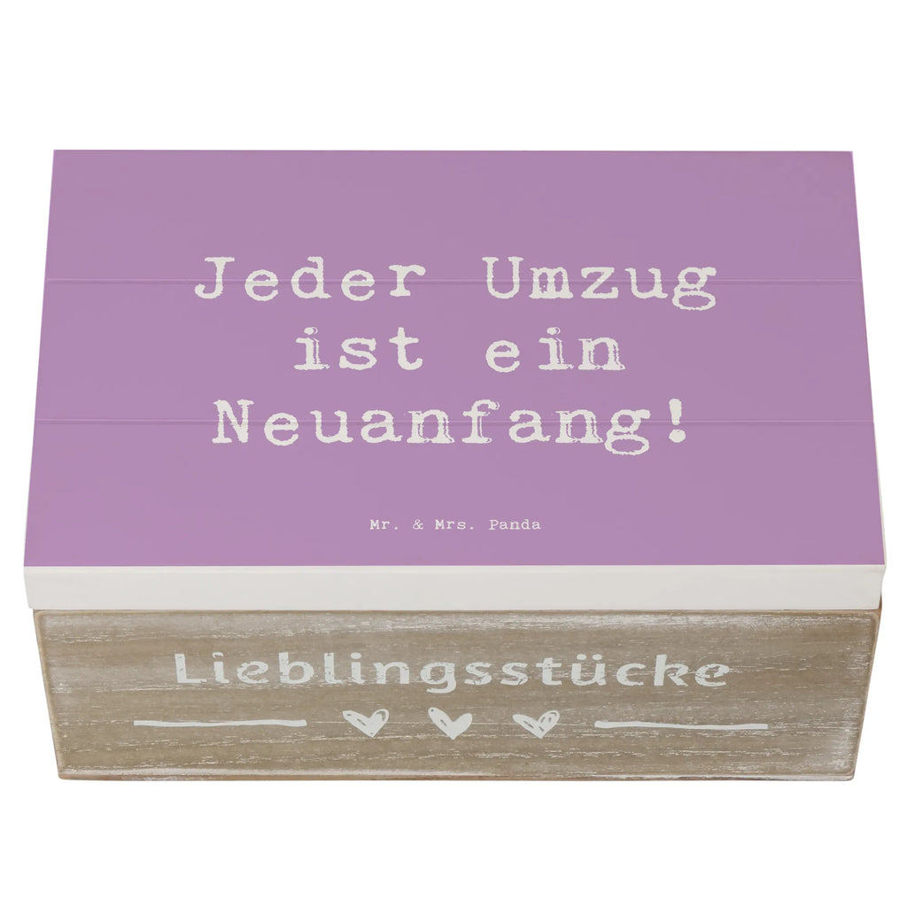 Holzkiste Spruch Umzug Neuanfang Schatzkiste, XXL, Truhe, Kiste, Erinnerungsbox, Aufbewahrungsbox, Erinnerungskiste, Holzkiste, Geschenkbox, Dekokiste, Schatulle, Geschenkdose