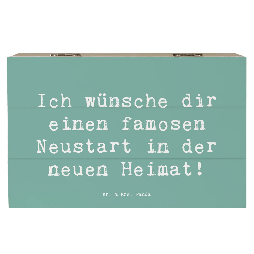 Wooden chest Saying Ich wünsche dir einen famosen Neustart in der neuen Heimat! Erinnerungskiste, Truhe, Holzkiste, Geschenkdose, Dekokiste, Erinnerungsbox, Aufbewahrungsbox, Schatulle, Schatzkiste, Geschenkbox, Kiste, XXL, sprüche, zitate, spruch kollektion, inspiration, motivation, lebensweisheiten, geschenkideen, wanddeko, wohnaccessoires, sprüche sammlung, schöne sprüche, glück, liebe, freude, lächeln, alltag verschönern, nachhaltige geschenke, dekoration, kreativ, einzigartig, shopify, mr and mrs panda