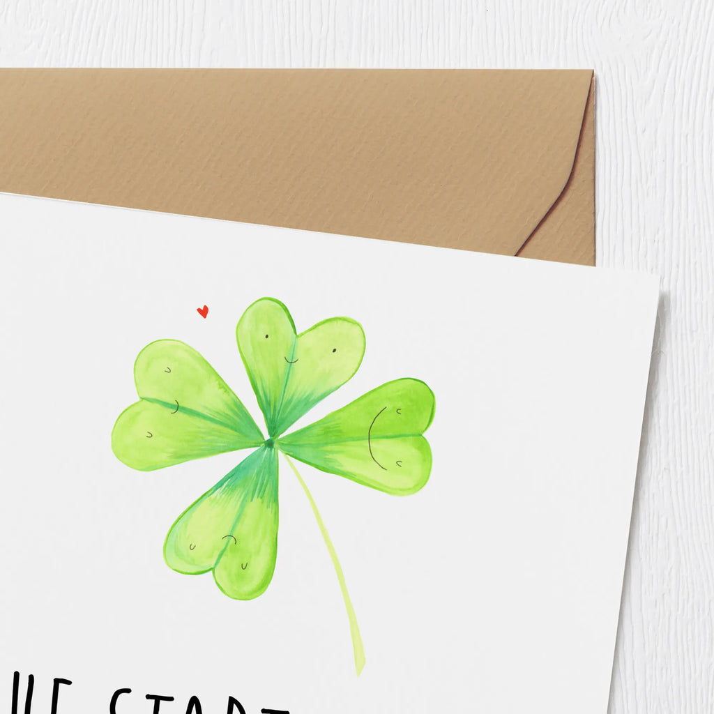 Deluxe Card Neue Stadt, neues Glück! Hochwertige Grußkarte, Karte, Grußkarte, Hochzeitskarte, Glückwunschkarte, Einladungskarte, Hochwertige Klappkarte, Klappkarte, Geburtstagskarte