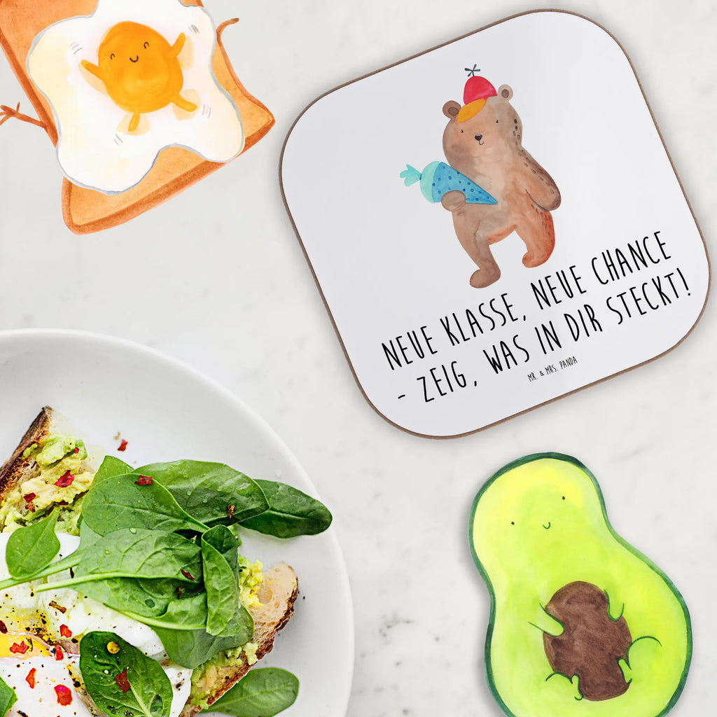 Square coaster Neue Klasse, neue Chance - zeig, was in dir steckt! Tassen Untersetzer, Untersetzer aus Holz, Untersetzer für Gläser, Holzuntersetzer, Untersetzer, Korkuntersetzer, Untersetzer Design, Bierdeckel, Glasuntersetzer, Untersetzer Gläser, Getränkeuntersetzer, Untersetzer Holz