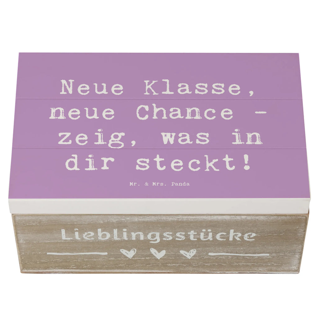 Holzkiste Spruch Erster Schultag Neue Klasse Dekokiste, Aufbewahrungsbox, Geschenkdose, Erinnerungsbox, Geschenkbox, Erinnerungskiste, Holzkiste, Truhe, Kiste, XXL, Schatulle, Schatzkiste