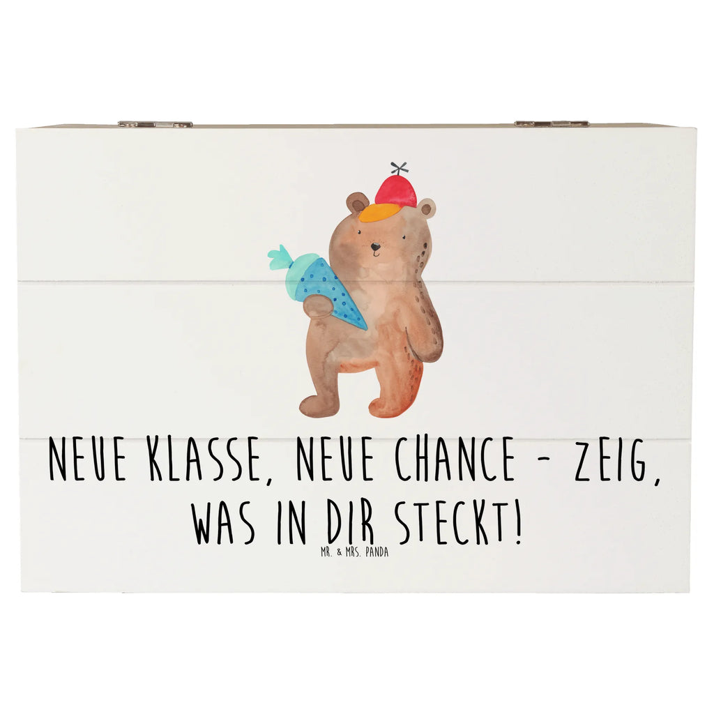 Wooden chest Neue Klasse, neue Chance - zeig, was in dir steckt! Holzkiste, Schatulle, Aufbewahrungsbox, Truhe, Erinnerungskiste, Geschenkbox, Kiste, Schatzkiste, XXL, Dekokiste, Geschenkdose, Erinnerungsbox