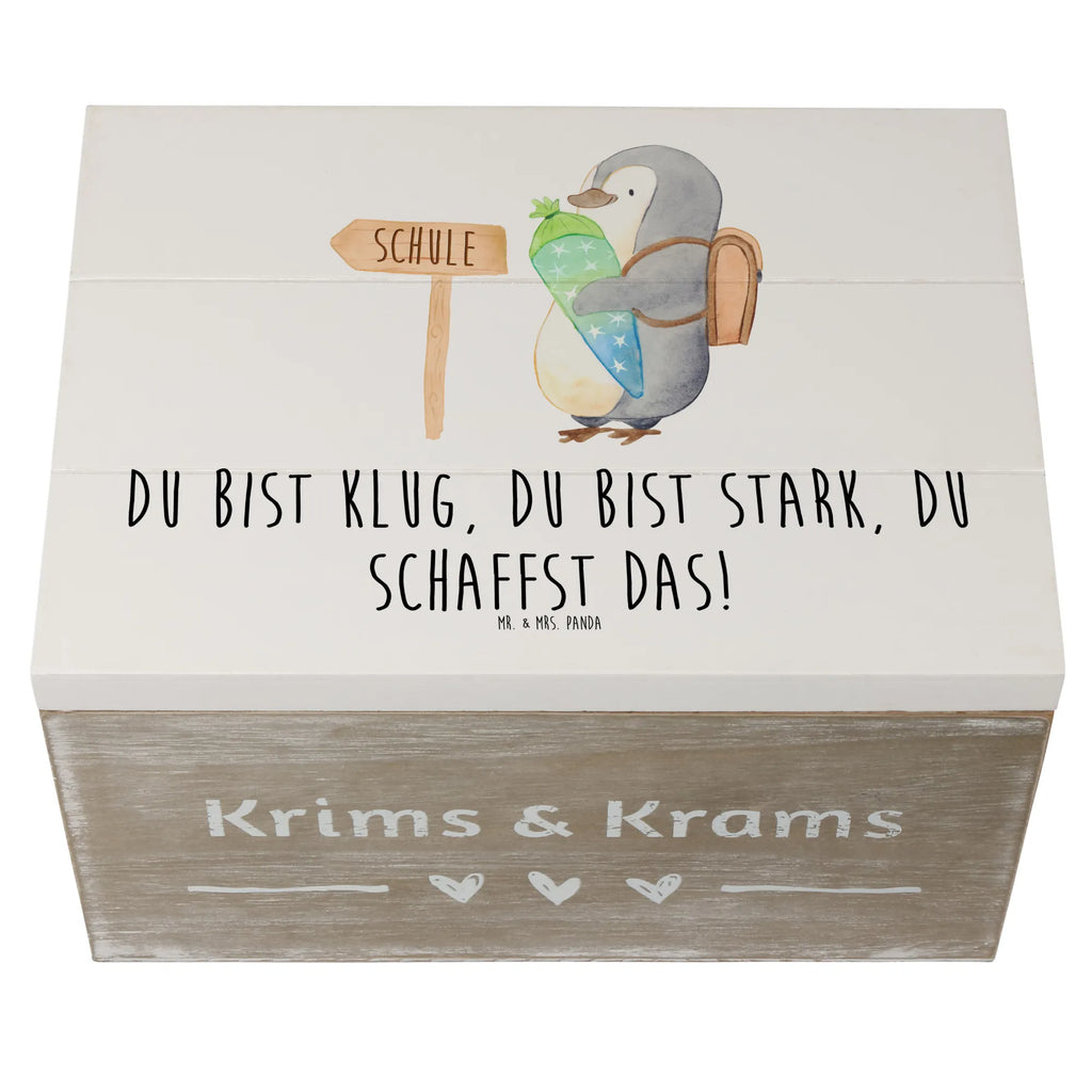 Wooden chest Du bist klug, du bist stark, du schaffst das! Erinnerungsbox, Aufbewahrungsbox, Truhe, Holzkiste, schmuckkästchen, holztruhe, erinnerungsbox baby, holzboxen, Erinnerungskiste, Schatzkiste, aufbewahrungsbox holz, aufbewahrungsbox aus holz, deko box, holzkiste mit deckel, holz aufbewahrungsbox, Dekokiste, dekorative holzkiste, erinnerungsbox hochzeit, holzbox mit deckel, ordnungsbox, Schatulle, aufbewahrungskiste, holzbox, Kiste, holzkisten, Geschenkbox, box aus holz, dekoration, sprüche, zitate, spruch kollektion, inspiration, motivation, lebensweisheiten, geschenkideen, wanddeko, wohnaccessoires, sprüche sammlung, schöne sprüche, glück, liebe, freude, lächeln, alltag verschönern, nachhaltige geschenke, kreativ, einzigartig, shopify, mr and mrs panda