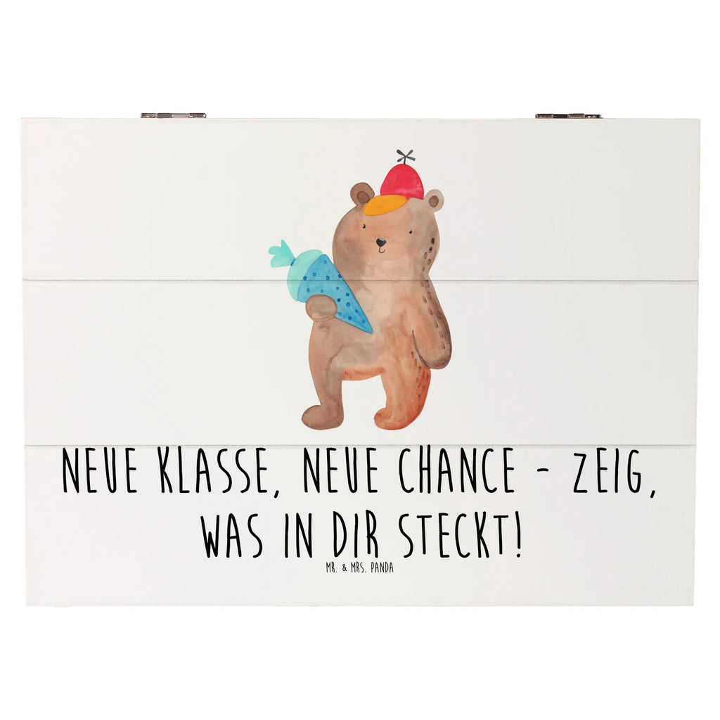 Wooden chest Neue Klasse, neue Chance - zeig, was in dir steckt! Holzkiste, Schatulle, Aufbewahrungsbox, Truhe, Erinnerungskiste, Geschenkbox, Kiste, Schatzkiste, XXL, Dekokiste, Geschenkdose, Erinnerungsbox
