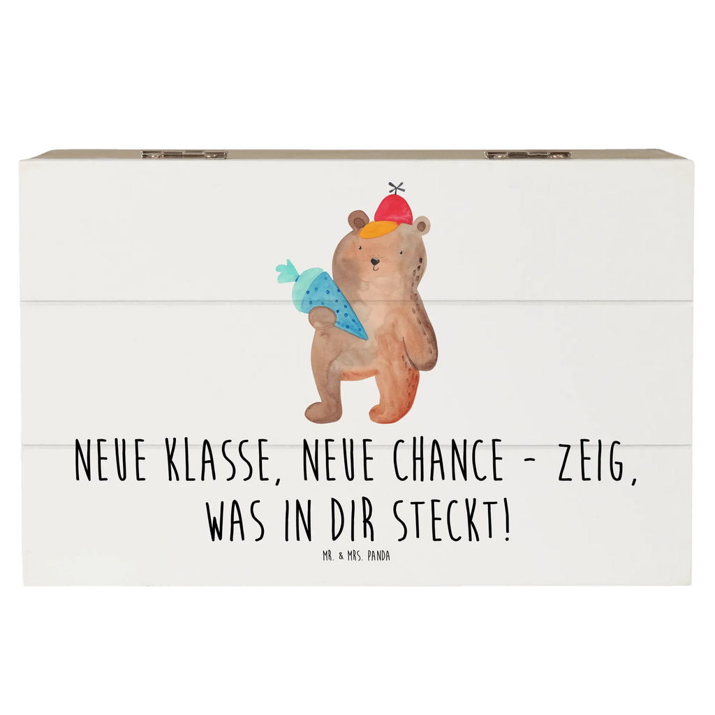 Wooden chest Neue Klasse, neue Chance - zeig, was in dir steckt! Holzkiste, Schatulle, Aufbewahrungsbox, Truhe, Erinnerungskiste, Geschenkbox, Kiste, Schatzkiste, XXL, Dekokiste, Geschenkdose, Erinnerungsbox