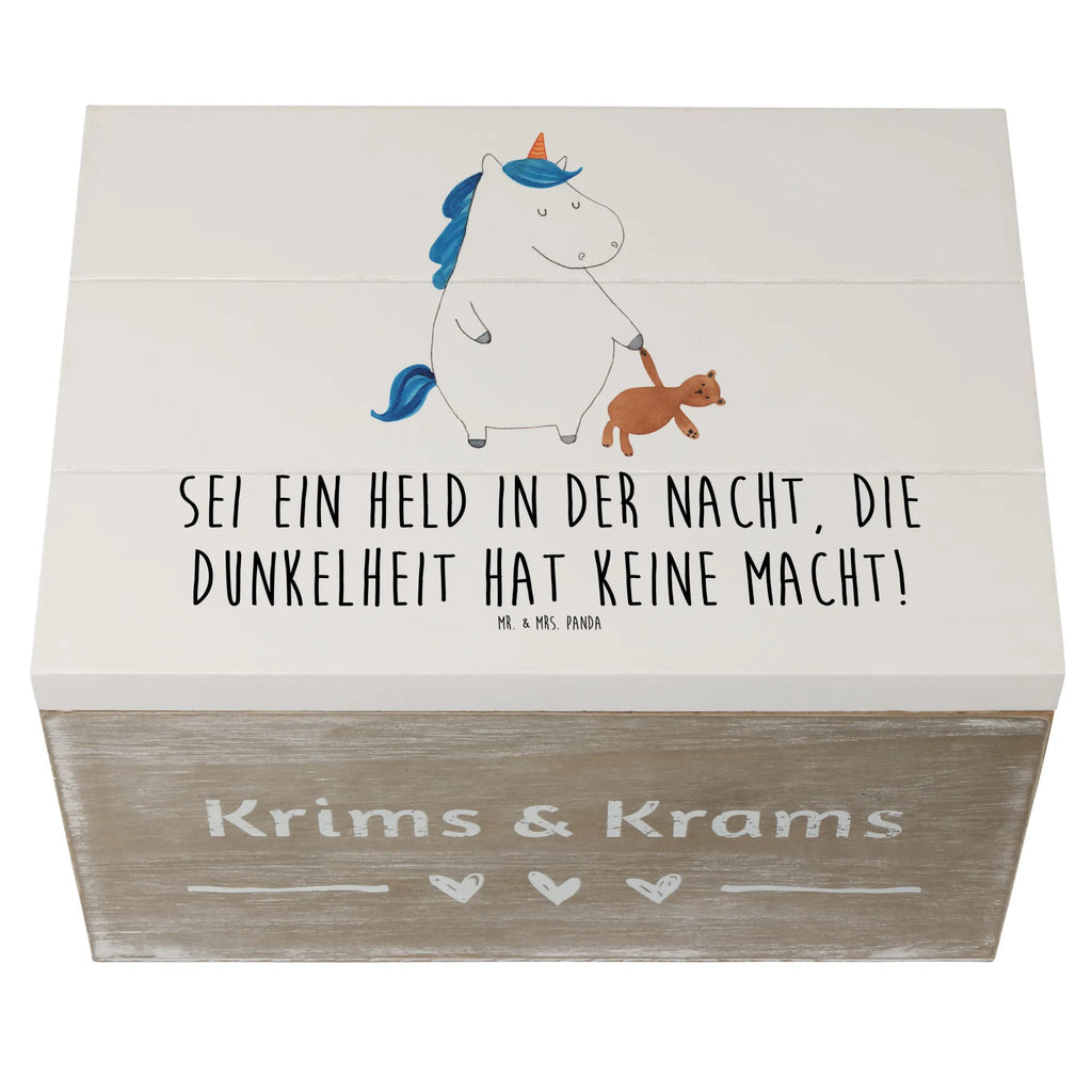 Wooden chest Sei ein Held in der Nacht, die Dunkelheit hat keine Macht! Kiste, Schatulle, Erinnerungskiste, Holzkiste, Dekokiste, Geschenkdose, Aufbewahrungsbox, XXL, Geschenkbox, Erinnerungsbox, Truhe, Schatzkiste