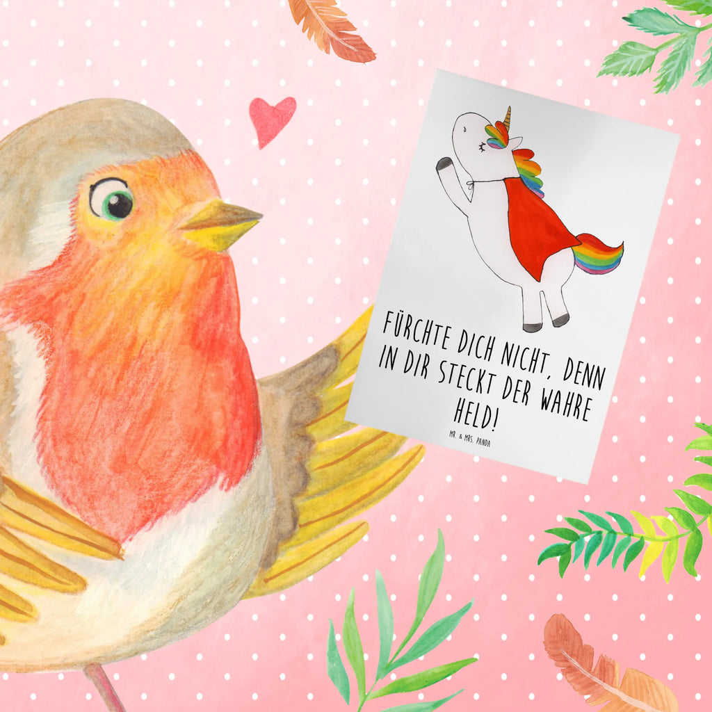 Greetings card Fürchte dich nicht, denn in dir steckt der wahre Held! Hochzeitskarte, Klappkarte, Ansichtskarten, Glückwunschkarte, Karte, Geburtstagskarte, Einladungskarte, Grußkarte