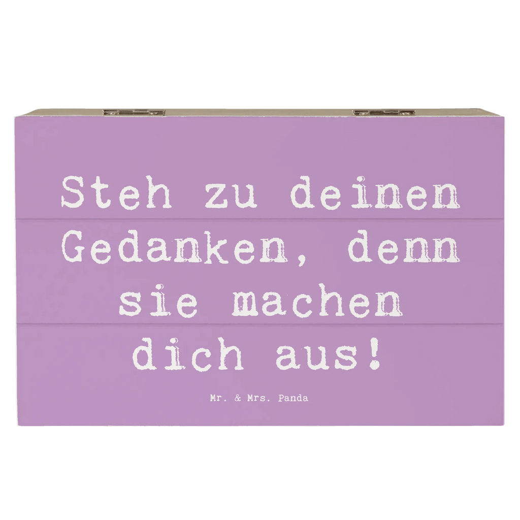Holzkiste Spruch Mutig zu seinen Meinungen stehen Geschenkbox, Truhe, Geschenkdose, Dekokiste, Erinnerungsbox, Aufbewahrungsbox, XXL, Holzkiste, Erinnerungskiste, Kiste, Schatzkiste, Schatulle