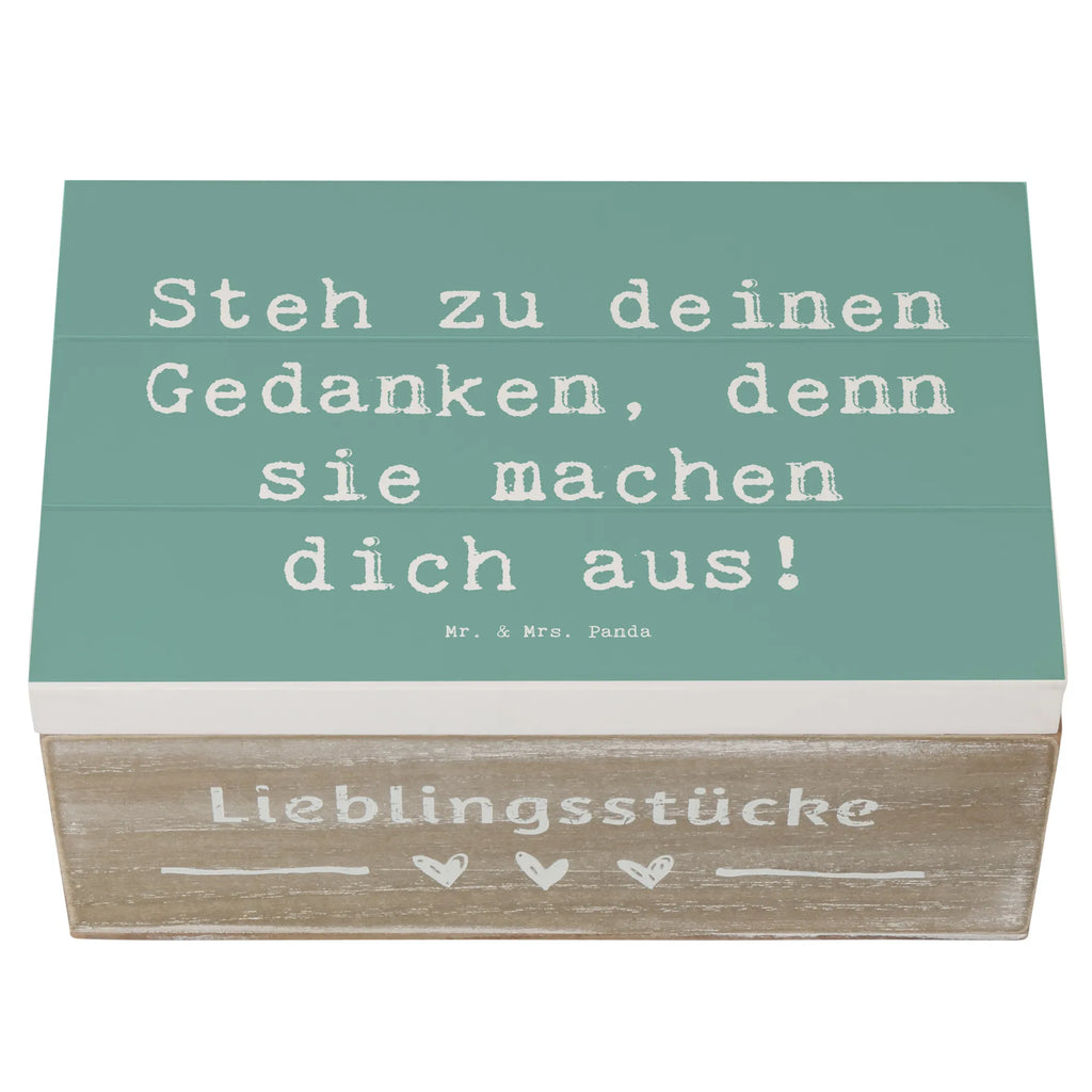 Holzkiste Spruch Mutig zu seinen Meinungen stehen Geschenkbox, Truhe, Geschenkdose, Dekokiste, Erinnerungsbox, Aufbewahrungsbox, XXL, Holzkiste, Erinnerungskiste, Kiste, Schatzkiste, Schatulle