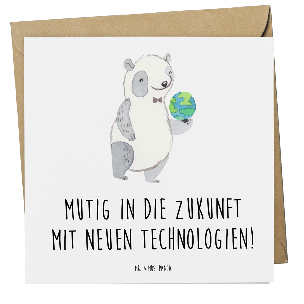 Deluxe Card Mutig in die Zukunft mit neuen Technologien! Grußkarte, Glückwunschkarte, Hochwertige Klappkarte, Karte, Hochzeitskarte, Hochwertige Grußkarte, Geburtstagskarte, Einladungskarte, Klappkarte