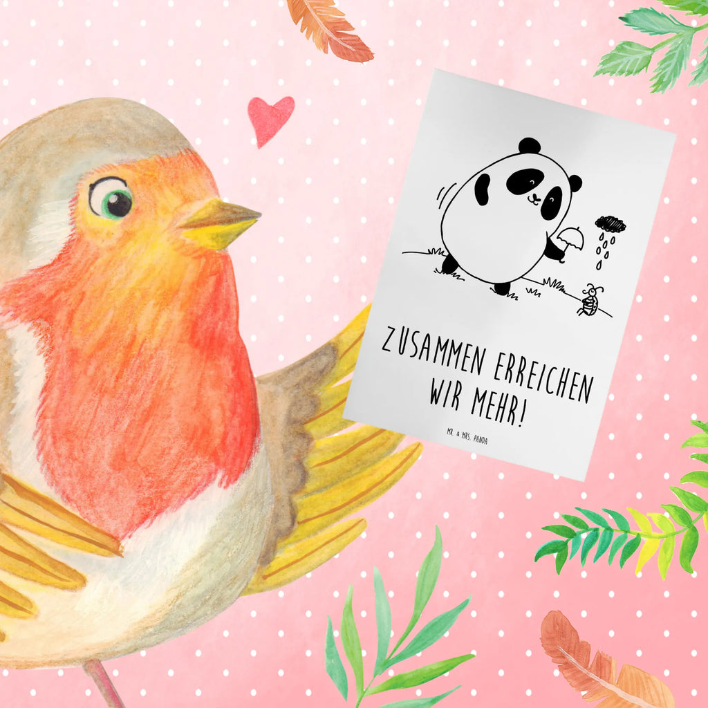 Greetings card Zusammen erreichen wir mehr! Glückwunschkarte, Einladungskarte, Hochzeitskarte, Ansichtskarten, Grußkarte, Karte, Geburtstagskarte, Klappkarte