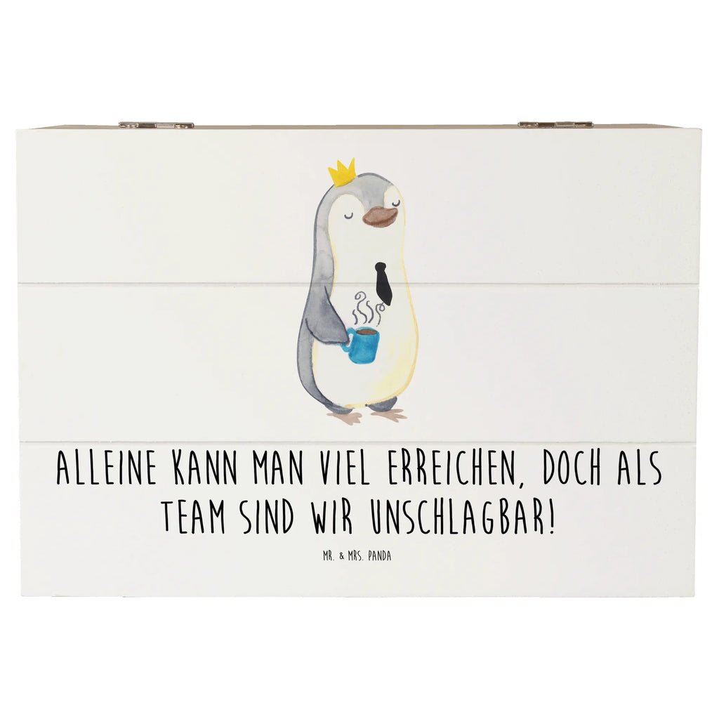 Holzkiste Im Team zusammenarbeiten Erinnerungskiste, XXL, Geschenkbox, Dekokiste, Holzkiste, Schatzkiste, Erinnerungsbox, Schatulle, Aufbewahrungsbox, Geschenkdose, Kiste, Truhe