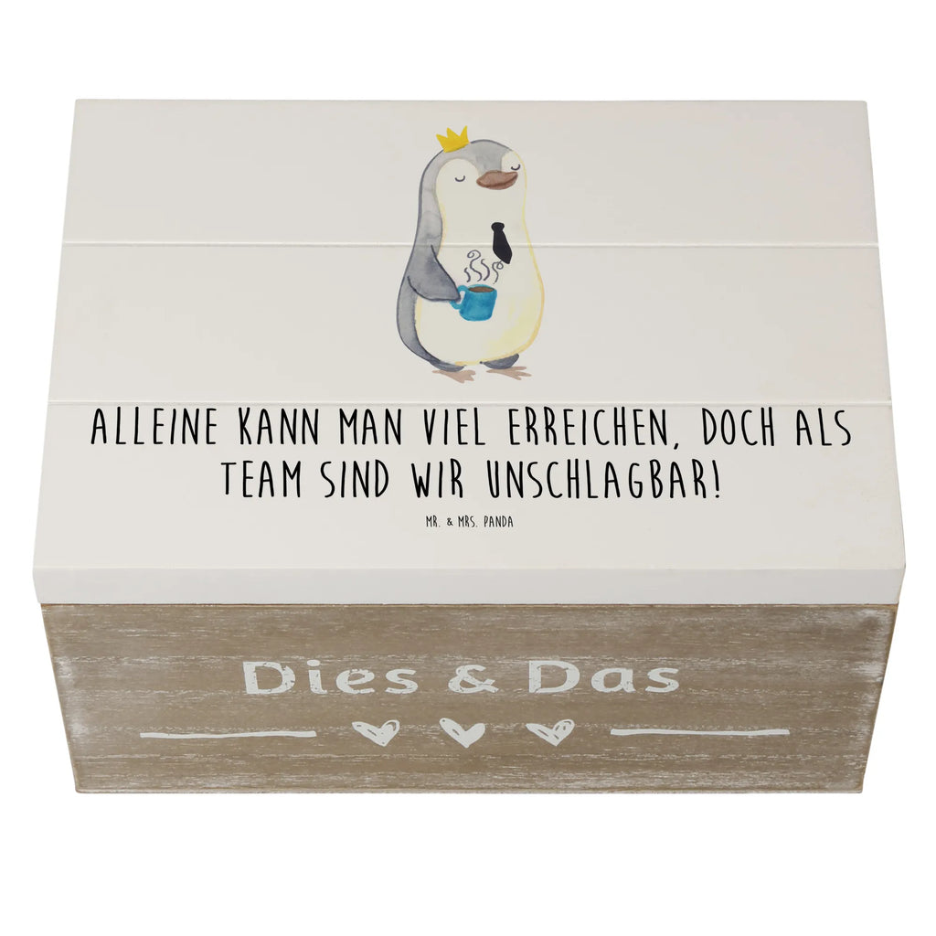 Holzkiste Im Team zusammenarbeiten Erinnerungskiste, XXL, Geschenkbox, Dekokiste, Holzkiste, Schatzkiste, Erinnerungsbox, Schatulle, Aufbewahrungsbox, Geschenkdose, Kiste, Truhe