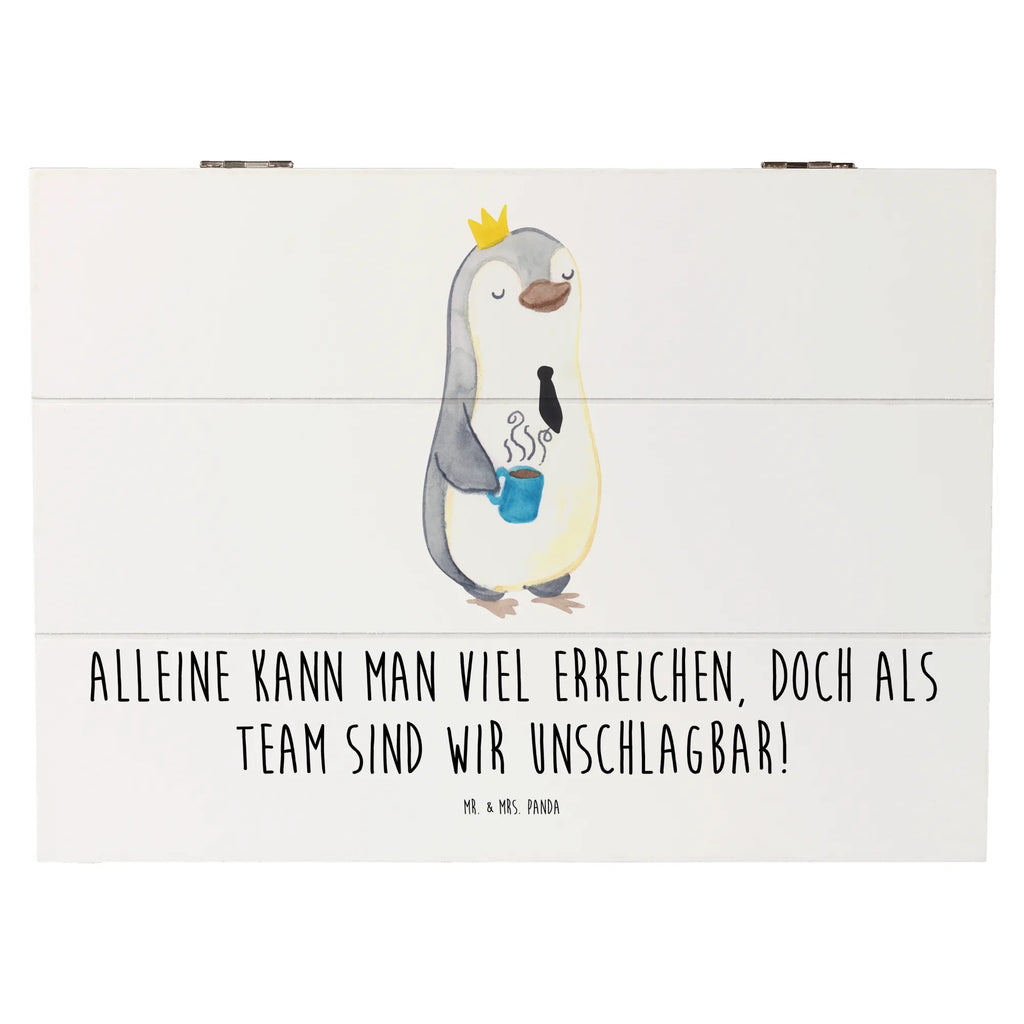 Holzkiste Im Team zusammenarbeiten Erinnerungskiste, XXL, Geschenkbox, Dekokiste, Holzkiste, Schatzkiste, Erinnerungsbox, Schatulle, Aufbewahrungsbox, Geschenkdose, Kiste, Truhe
