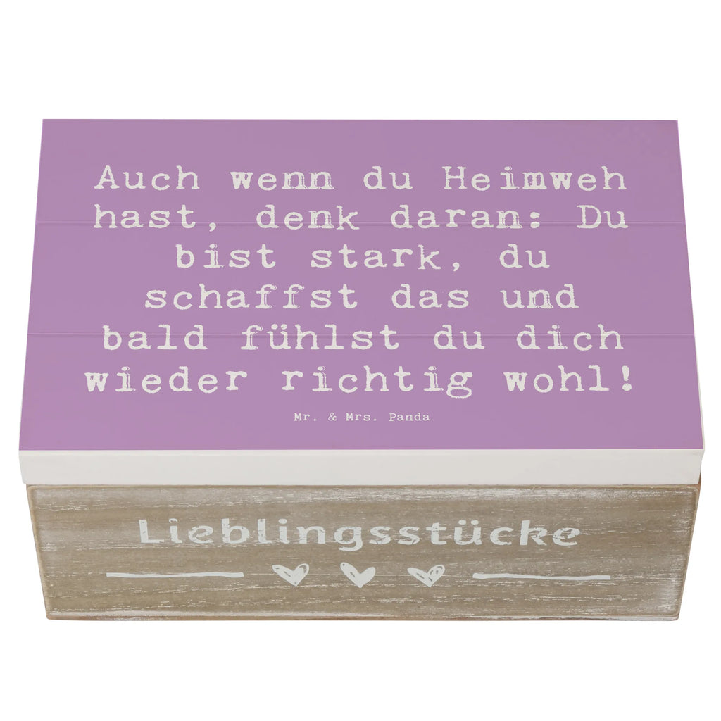 Holzkiste Spruch Heimweh überwinden Geschenkbox, Kiste, Holzkiste, XXL, Truhe, Erinnerungsbox, Schatzkiste, Erinnerungskiste, Geschenkdose, Dekokiste, Schatulle, Aufbewahrungsbox, sprüche, zitate, spruch kollektion, inspiration, motivation, lebensweisheiten, geschenkideen, wanddeko, wohnaccessoires, sprüche sammlung, schöne sprüche, glück, liebe, freude, lächeln, alltag verschönern, nachhaltige geschenke, dekoration, kreativ, einzigartig, shopify, mr and mrs panda