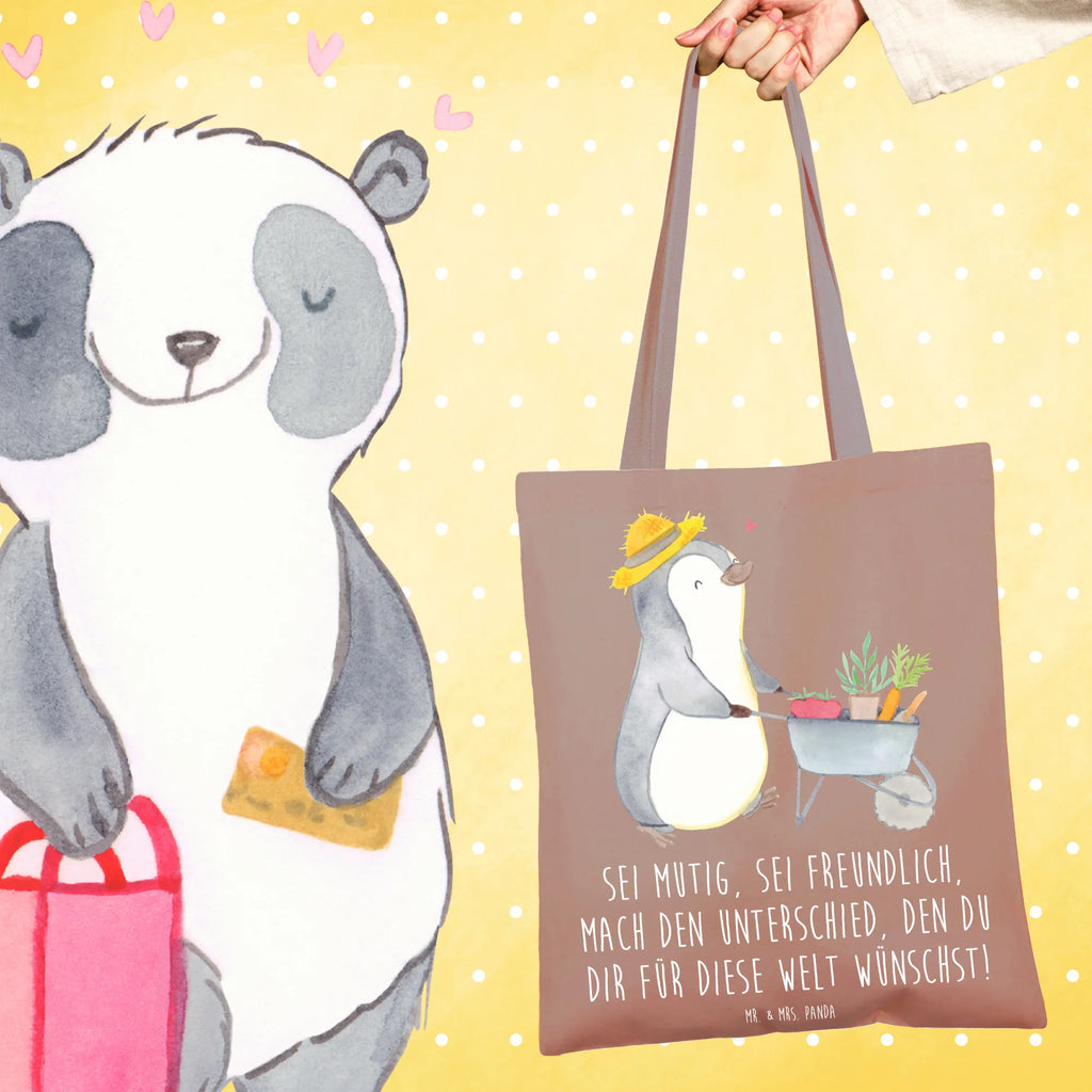 Tote bag Sei mutig, sei freundlich, mach den Unterschied, den du dir für diese Welt wünschst! Einkaufstasche, Shopper, Badetasche, Jutetasche, Tragetasche, Stoffbeutel, Laptoptasche, Umhängetasche, Stofftasche, Beutel, Einkaufstüte, Strandtasche, Tasche, Jutebeutel, Schultertasche, Beuteltasche