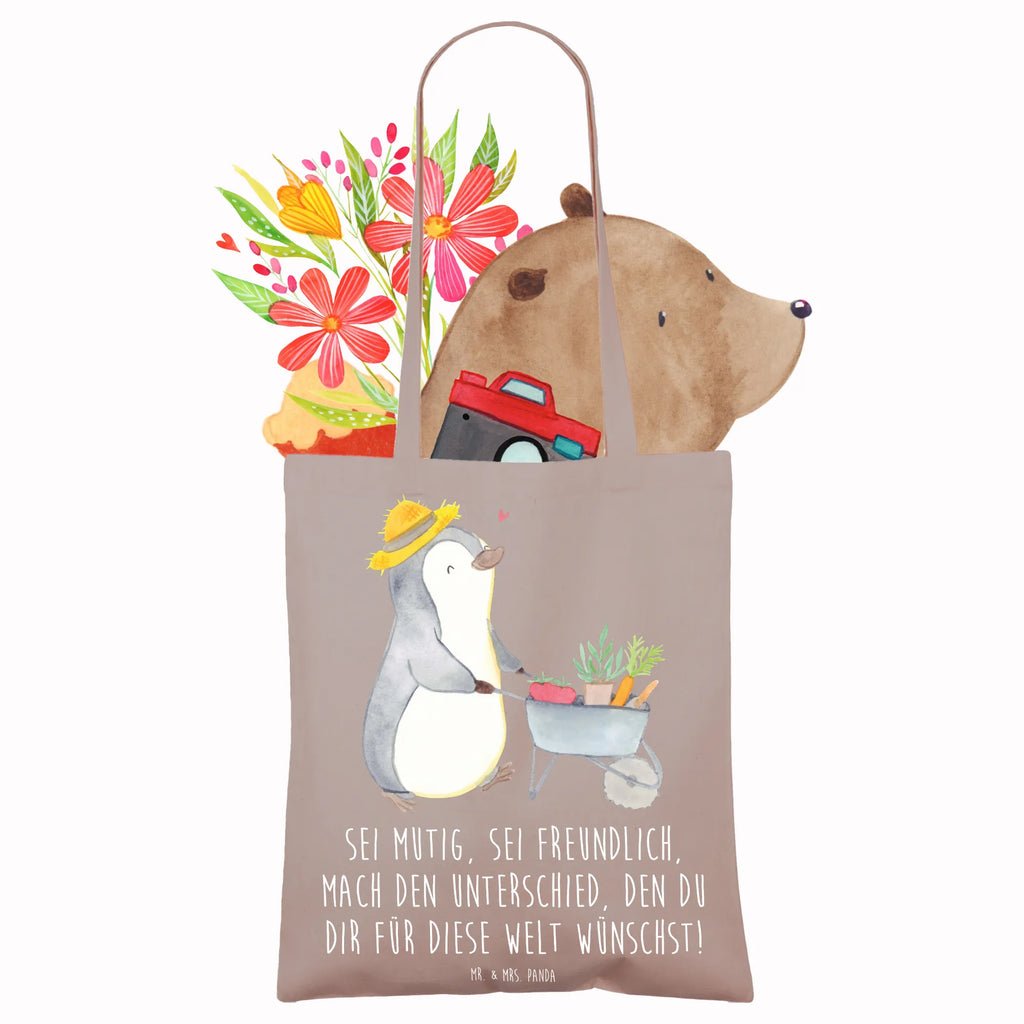 Tote bag Sei mutig, sei freundlich, mach den Unterschied, den du dir für diese Welt wünschst! Einkaufstasche, Shopper, Badetasche, Jutetasche, Tragetasche, Stoffbeutel, Laptoptasche, Umhängetasche, Stofftasche, Beutel, Einkaufstüte, Strandtasche, Tasche, Jutebeutel, Schultertasche, Beuteltasche