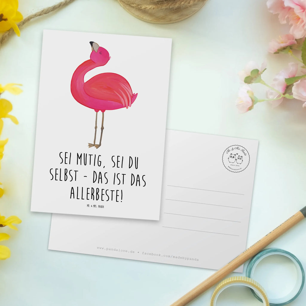 Postkarte Mutig zu sich selbst stehen Ansichtskarte, Einladungskarte, Geschenkkarte, Karte, Ansichtskarten, Dankeskarte, Grußkarte, Einladung, Einladungskarten Geburtstag, Postkarte, Geburtstagskarte, Einladung Geburtstag