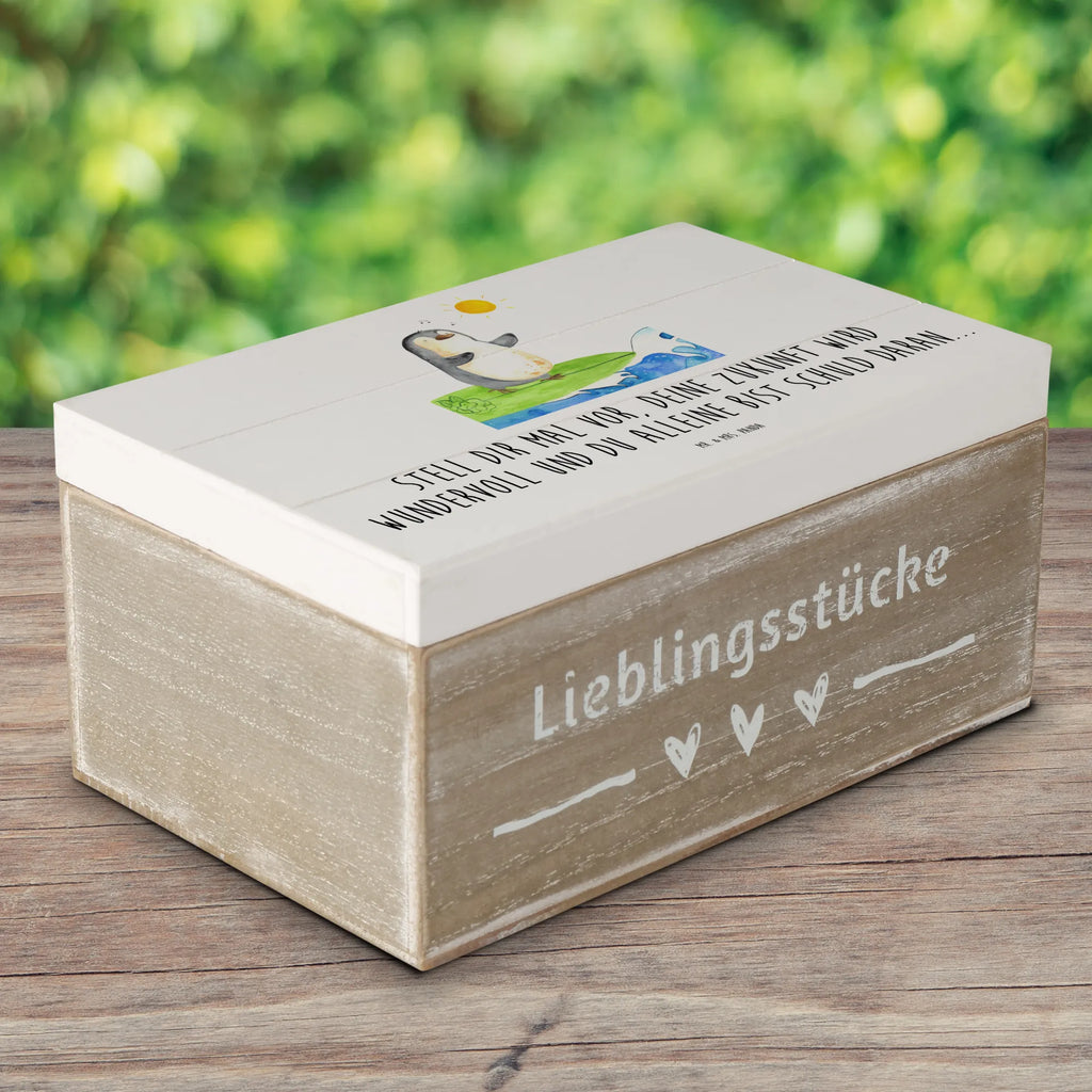 Holzkiste Mutig zu sich selbst stehen Erinnerungsbox, Geschenkdose, Erinnerungskiste, Schatulle, Dekokiste, Kiste, Schatzkiste, Holzkiste, XXL, Truhe, Geschenkbox, Aufbewahrungsbox