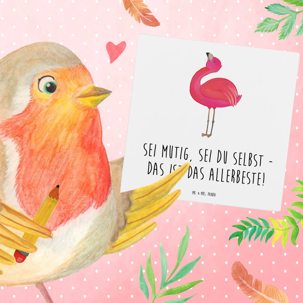 Deluxe Card Sei mutig, sei du selbst - das ist das Allerbeste! Glückwunschkarte, Geburtstagskarte, Grußkarte, Klappkarte, Karte, Hochwertige Grußkarte, Hochzeitskarte, Einladungskarte, Hochwertige Klappkarte