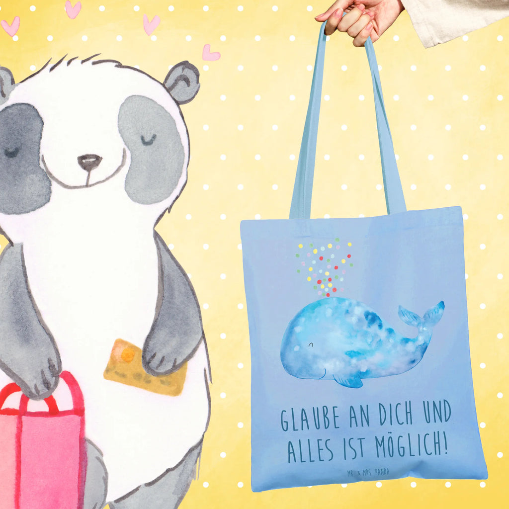 Tote bag Glaube an dich und alles ist möglich! Laptoptasche, Einkaufstasche, Beutel, Tasche, Beuteltasche, Jutebeutel, Strandtasche, Badetasche, Stofftasche, Einkaufstüte, Stoffbeutel, Tragetasche, Umhängetasche, Shopper, Jutetasche, Schultertasche
