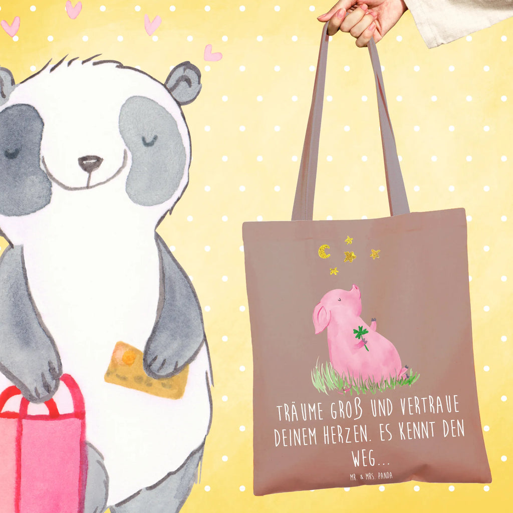 Tote bag Träume groß und vertraue deinem Herzen. Es kennt den Weg... Tasche, Stofftasche, Umhängetasche, Jutetasche, Tragetasche, Badetasche, Shopper, Strandtasche, Beuteltasche, Laptoptasche, Einkaufstüte, Stoffbeutel, Schultertasche, Einkaufstasche, Jutebeutel, Beutel