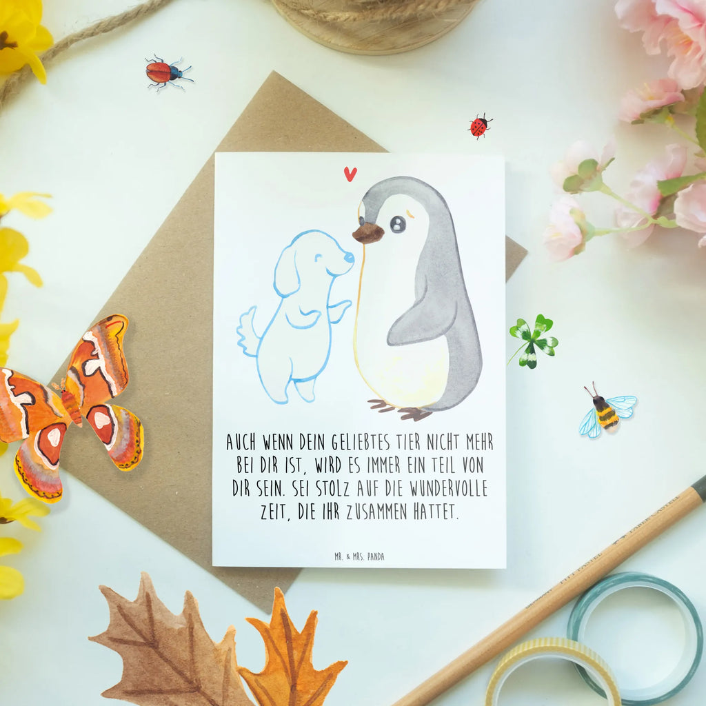 Grußkarte Trauerbewältigung nach dem Verlust eines Haustiers Glückwunschkarte, Karte, Geburtstagskarte, Grußkarte, Einladungskarte, Ansichtskarten, Hochzeitskarte, Klappkarte