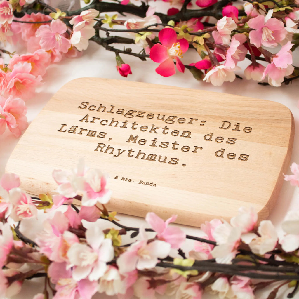 Serving board Saying Schlagzeuger: Die Architekten des Lärms, Meister des Rhythmus. breakfast board, Board, cutting board, Instruments, gifts for musicians, music enthusiasts