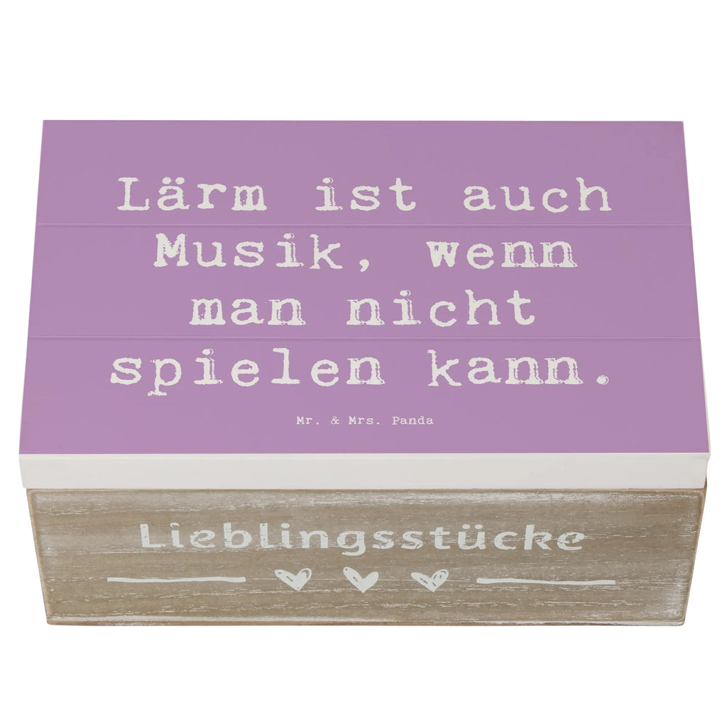 Holzkiste Spruch Schlagzeug Lärm Schatzkiste, Erinnerungsbox, Holzkiste, Schatulle, Geschenkbox, Aufbewahrungsbox, Erinnerungskiste, Geschenkdose, XXL, Kiste, Truhe, Dekokiste, Instrumente, Geschenke Musiker, Musikliebhaber