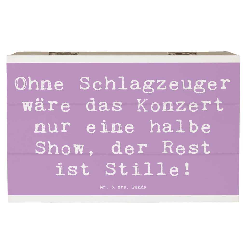 Wooden chest Saying Ohne Schlagzeuger wäre das Konzert nur eine halbe Show, der Rest ist Stille! Geschenkdose, Erinnerungskiste, Schatzkiste, Dekokiste, Erinnerungsbox, Kiste, Truhe, Schatulle, Holzkiste, XXL, Geschenkbox, Aufbewahrungsbox, Instrumente, Geschenke Musiker, Musikliebhaber