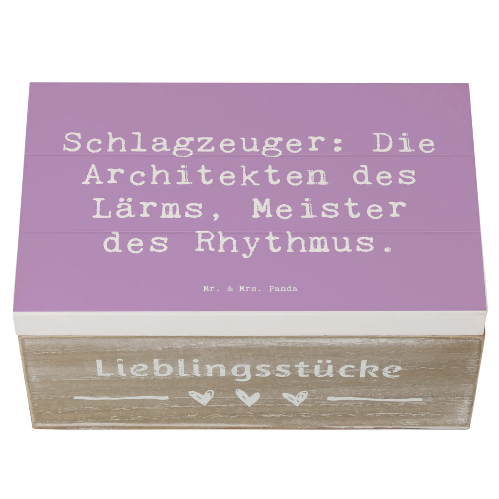 Wooden chest Saying Schlagzeuger: Die Architekten des Lärms, Meister des Rhythmus. Erinnerungsbox, Dekokiste, XXL, Schatulle, Erinnerungskiste, Geschenkdose, Aufbewahrungsbox, Holzkiste, Kiste, Geschenkbox, Schatzkiste, Truhe, Instrumente, Geschenke Musiker, Musikliebhaber