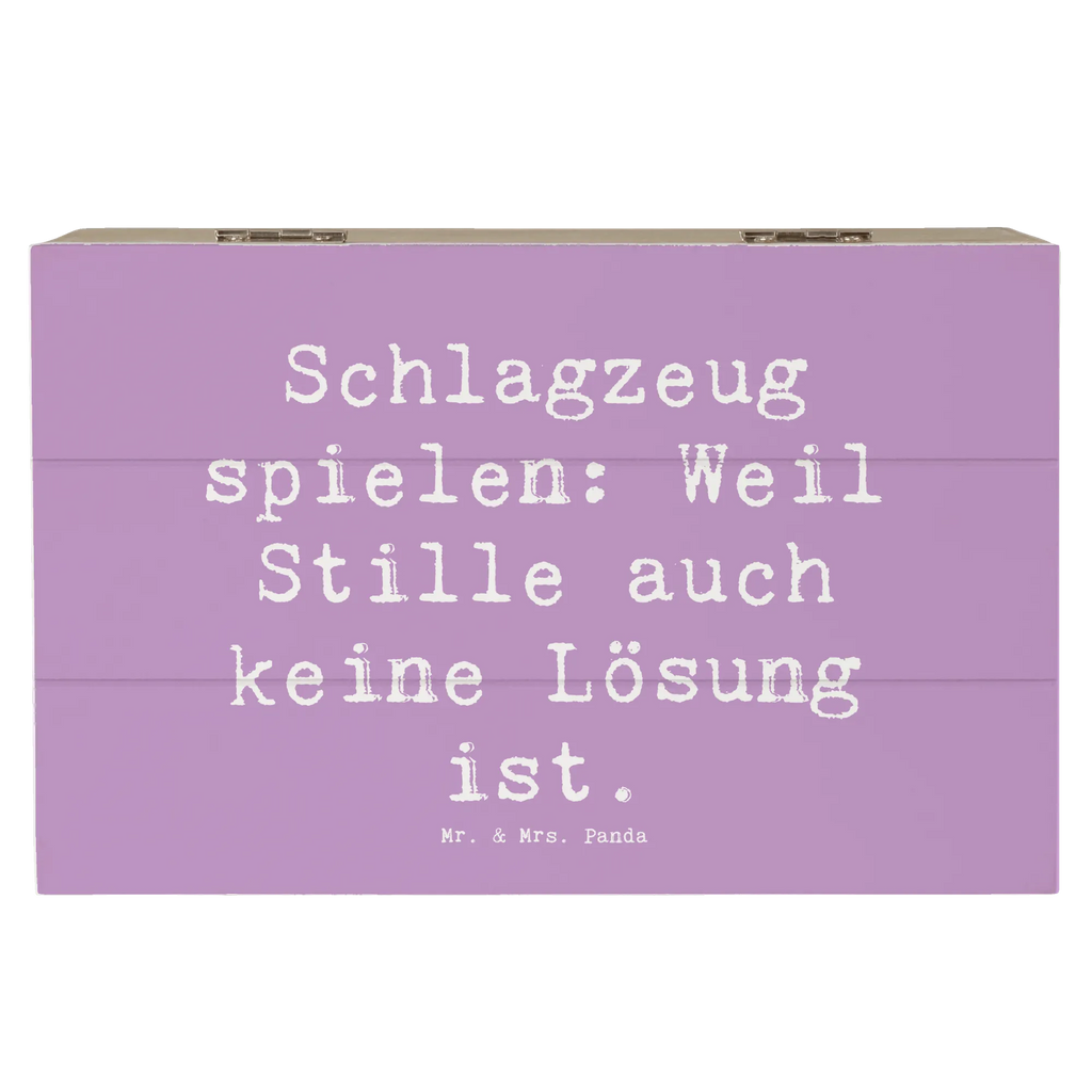 Holzkiste Spruch Schlagzeug Magie Geschenkbox, Geschenkdose, Schatzkiste, Aufbewahrungsbox, Holzkiste, Truhe, Kiste, Erinnerungskiste, XXL, Erinnerungsbox, Dekokiste, Schatulle, Instrumente, Geschenke Musiker, Musikliebhaber