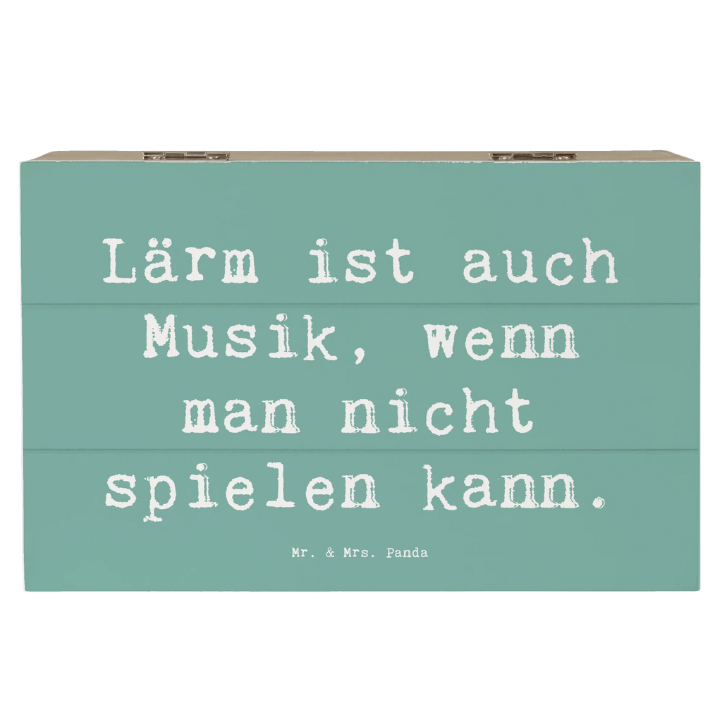 Holzkiste Spruch Schlagzeug Lärm Schatzkiste, Erinnerungsbox, Holzkiste, Schatulle, Geschenkbox, Aufbewahrungsbox, Erinnerungskiste, Geschenkdose, XXL, Kiste, Truhe, Dekokiste, Instrumente, Geschenke Musiker, Musikliebhaber