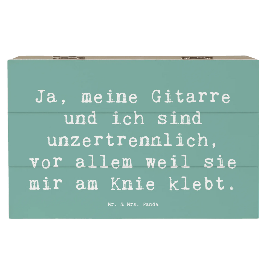 Holzkiste Spruch Gitarre Freund Geschenkdose, Kiste, Schatulle, Holzkiste, Truhe, Schatzkiste, Aufbewahrungsbox, Dekokiste, Geschenkbox, Erinnerungskiste, Erinnerungsbox, XXL, Instrumente, Geschenke Musiker, Musikliebhaber