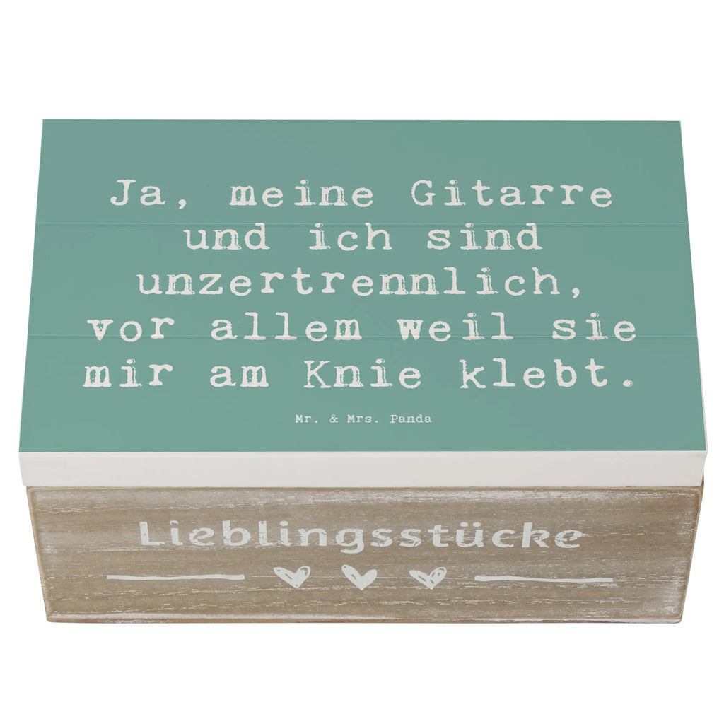 Holzkiste Spruch Gitarre Freund Geschenkdose, Kiste, Schatulle, Holzkiste, Truhe, Schatzkiste, Aufbewahrungsbox, Dekokiste, Geschenkbox, Erinnerungskiste, Erinnerungsbox, XXL, Instrumente, Geschenke Musiker, Musikliebhaber