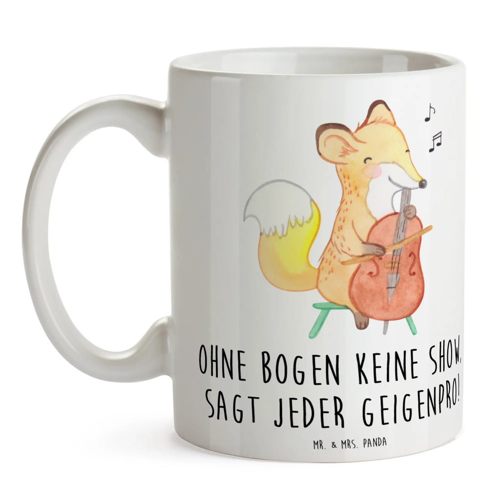 Tasse Geige Bogen Teetasse, Geschenktasse, Tasse mit Zitaten, Porzellantasse, Tasse, Keramiktasse, Bürotasse, Kaffeetasse, Tasse mit Motiven, Instrumente, Geschenke Musiker, Musikliebhaber