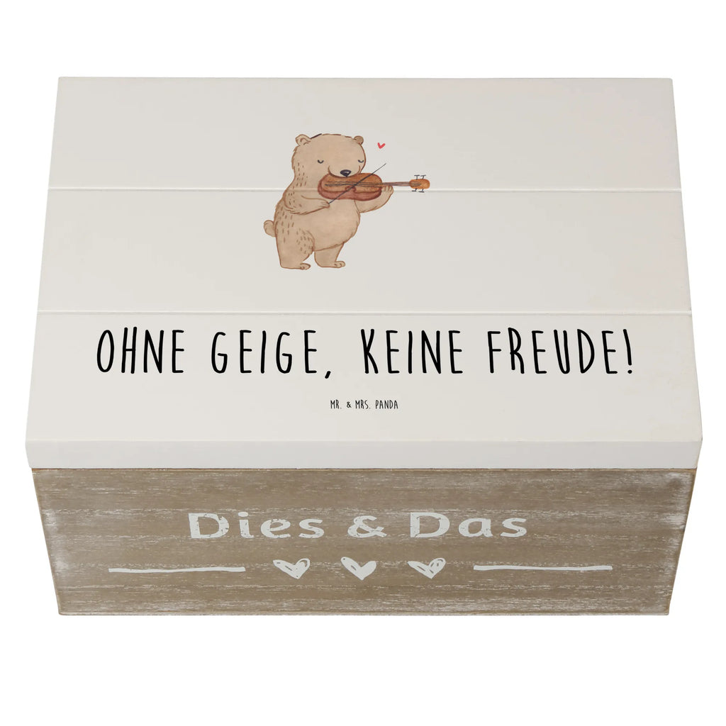 Wooden chest Ohne Geige, keine Freude! Kiste, XXL, Schatulle, Holzkiste, Truhe, Erinnerungsbox, Schatzkiste, Dekokiste, Aufbewahrungsbox, Geschenkbox, Geschenkdose, Erinnerungskiste, Instrumente, Geschenke Musiker, Musikliebhaber