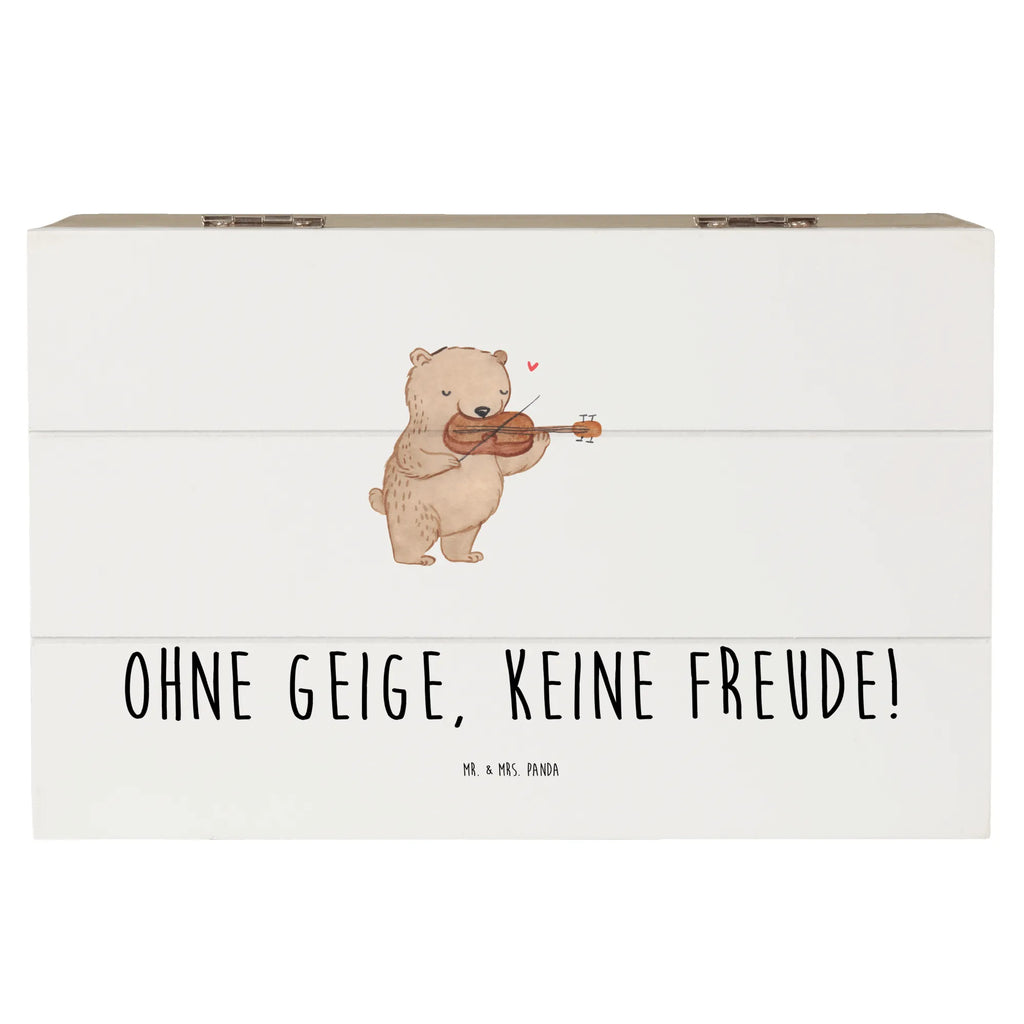 Wooden chest Ohne Geige, keine Freude! Kiste, XXL, Schatulle, Holzkiste, Truhe, Erinnerungsbox, Schatzkiste, Dekokiste, Aufbewahrungsbox, Geschenkbox, Geschenkdose, Erinnerungskiste, Instrumente, Geschenke Musiker, Musikliebhaber