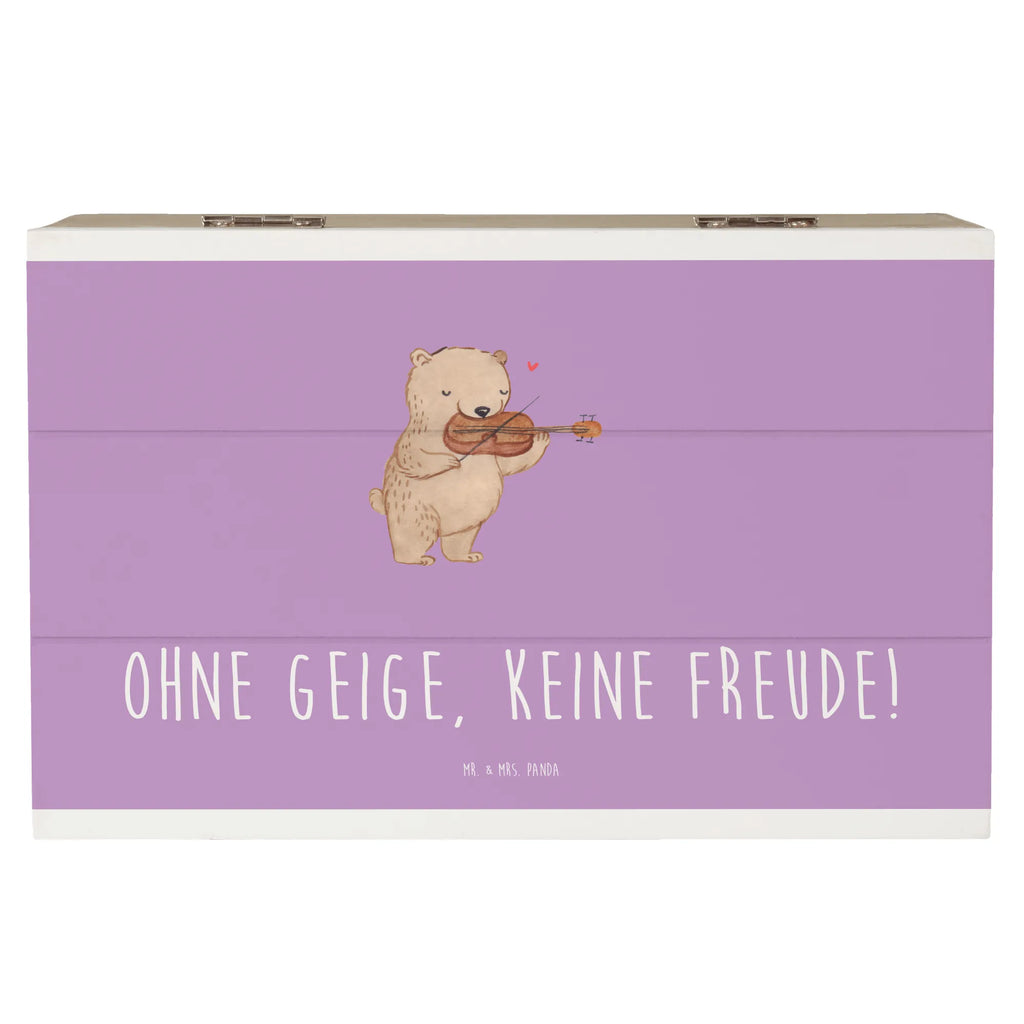 Wooden chest Ohne Geige, keine Freude! Kiste, XXL, Schatulle, Holzkiste, Truhe, Erinnerungsbox, Schatzkiste, Dekokiste, Aufbewahrungsbox, Geschenkbox, Geschenkdose, Erinnerungskiste, Instrumente, Geschenke Musiker, Musikliebhaber