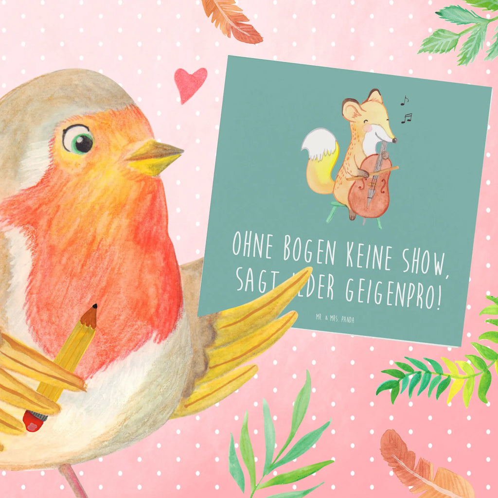 Deluxe Card Ohne Bogen keine Show, sagt jeder Geigenpro! Klappkarte, Grußkarte, Hochzeitskarte, Karte, Einladungskarte, Hochwertige Grußkarte, Geburtstagskarte, Hochwertige Klappkarte, Glückwunschkarte, Instrumente, Geschenke Musiker, Musikliebhaber