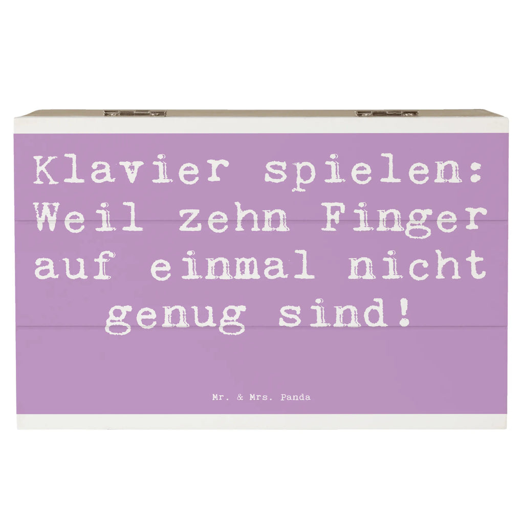 Holzkiste Spruch Klavier Magie Geschenkdose, Erinnerungsbox, Schatulle, Truhe, Aufbewahrungsbox, XXL, Erinnerungskiste, Dekokiste, Schatzkiste, Geschenkbox, Holzkiste, Kiste, Instrumente, Geschenke Musiker, Musikliebhaber