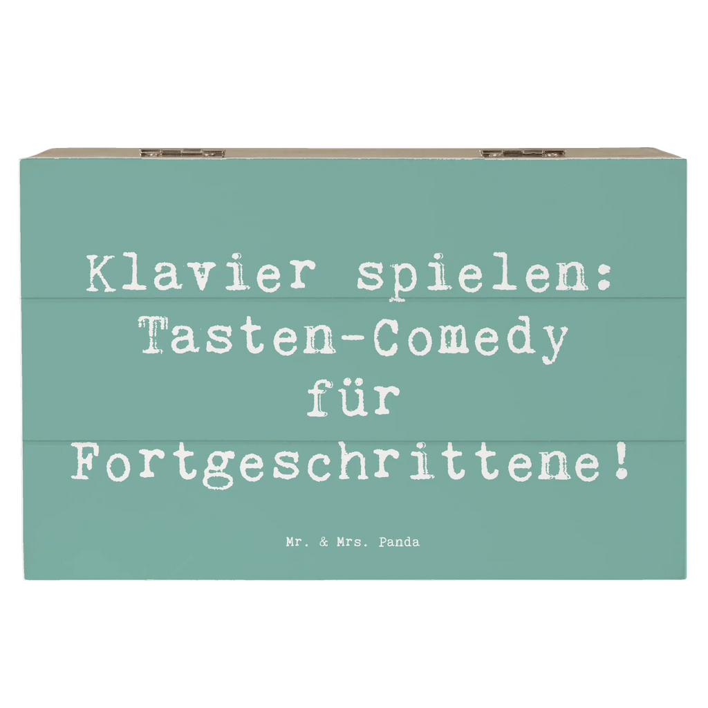 Holzkiste Spruch Klavier Tasten Geschenkbox, XXL, Schatzkiste, Erinnerungskiste, Erinnerungsbox, Kiste, Aufbewahrungsbox, Schatulle, Holzkiste, Dekokiste, Truhe, Geschenkdose, Instrumente, Geschenke Musiker, Musikliebhaber