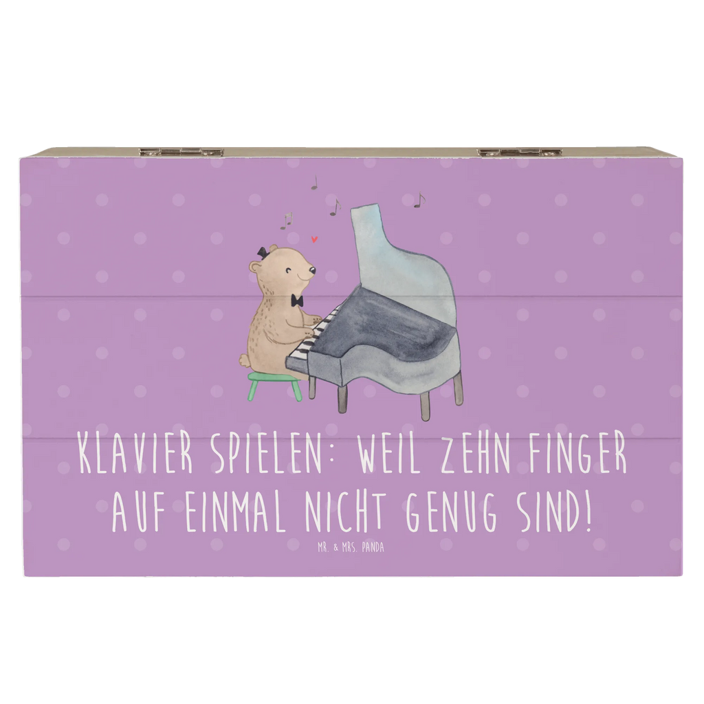Holzkiste Klavier Magie Schatulle, Erinnerungskiste, Truhe, Kiste, Geschenkbox, Geschenkdose, Dekokiste, Schatzkiste, XXL, Holzkiste, Aufbewahrungsbox, Erinnerungsbox, Instrumente, Geschenke Musiker, Musikliebhaber